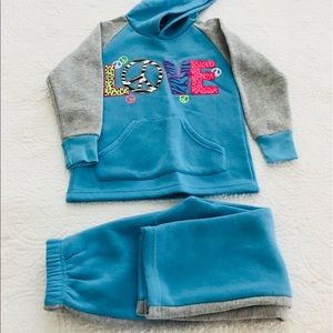 Trendy Girl SweatSuit Toddler